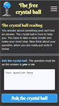 Mobile Screenshot of crystalballfree.com